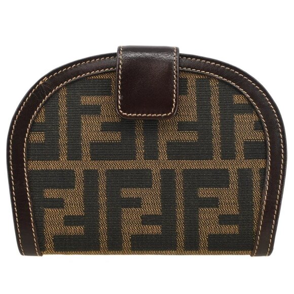 Fendi Brown Zucca Wallet Purse - Picture 1 of 8